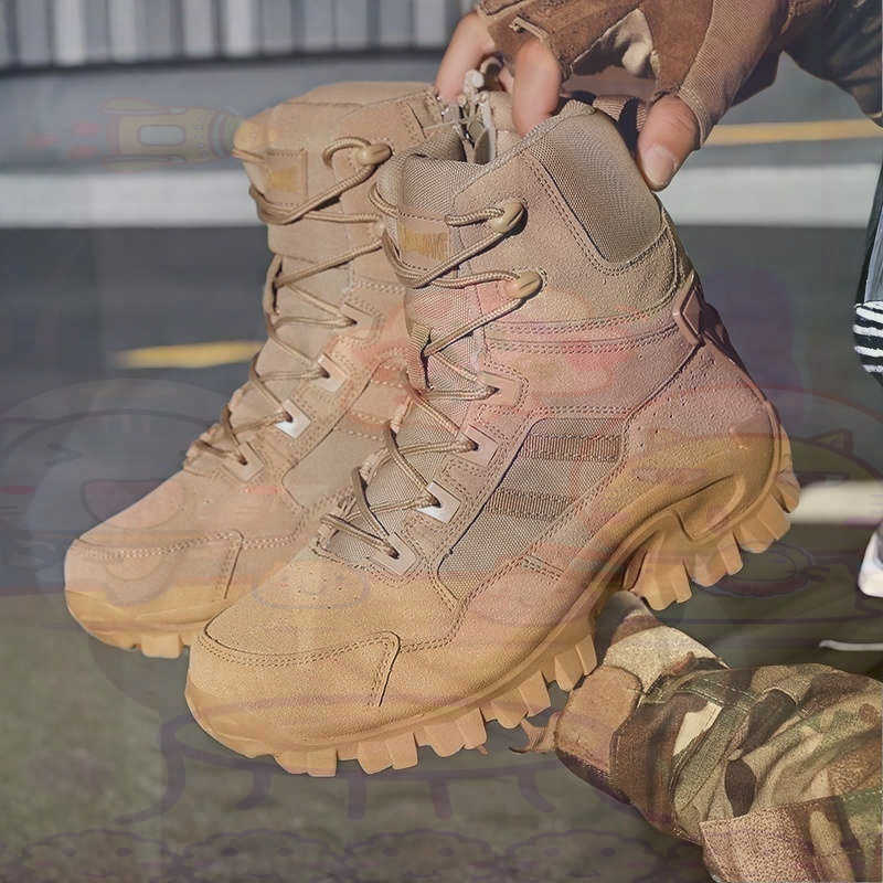 Men'S Fashion Over The Years - Tan Long Barrel Deadlift Sepatu Kasual