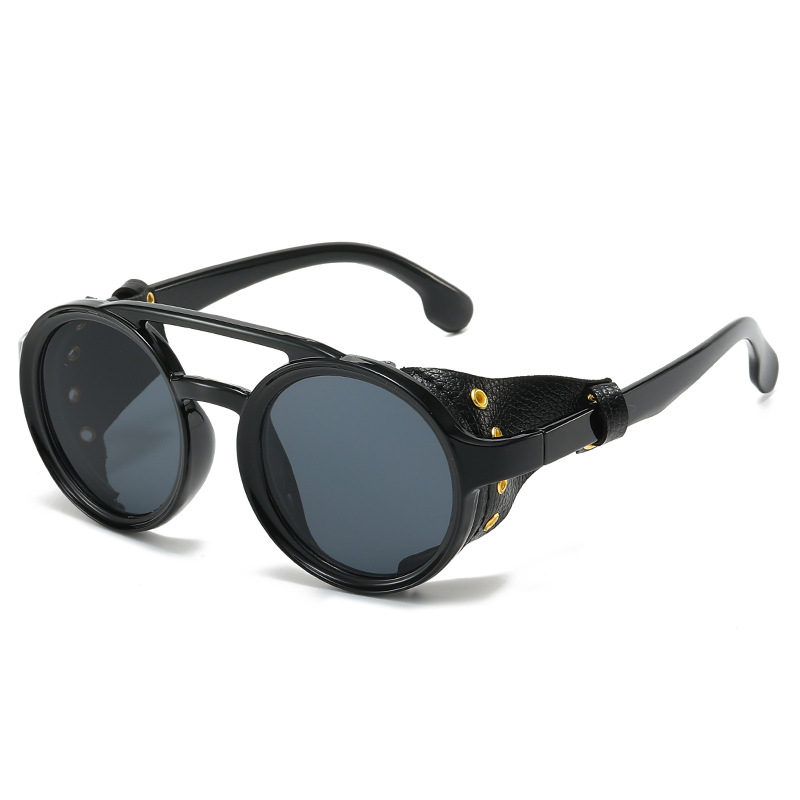 Men'S Fashion Glasses - Kacamata Hitam Anti-UV Retro Pria Wanita