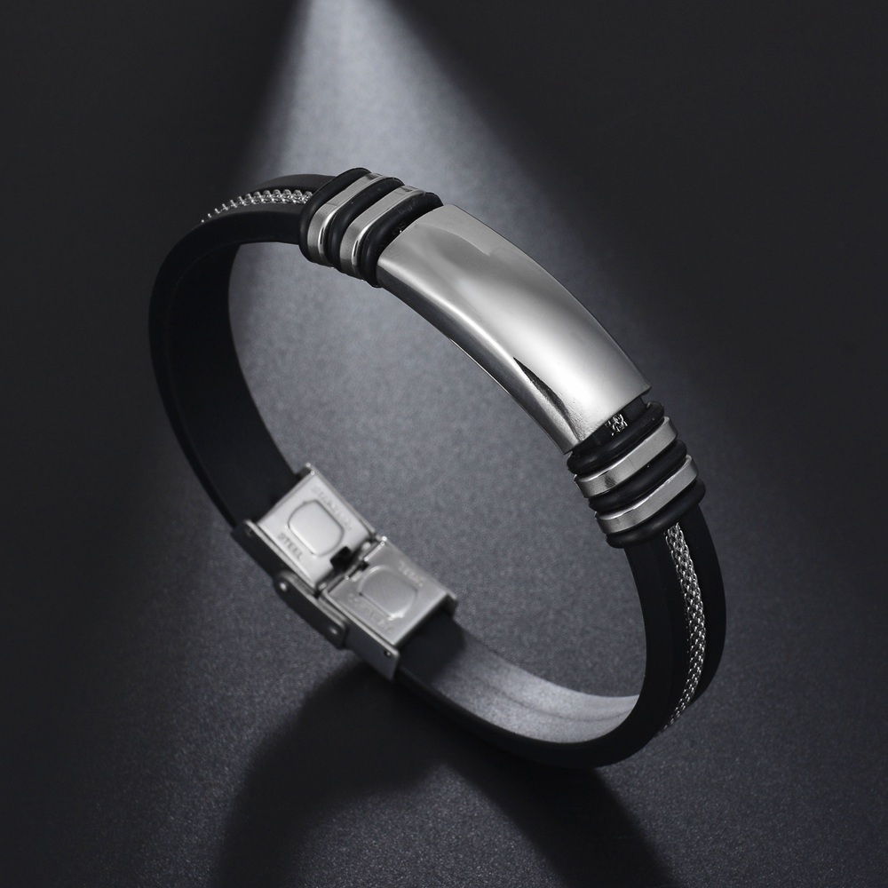 Men'S Fashion Over The Years - Diskon Besar Gelang Kulit Baja Tahan