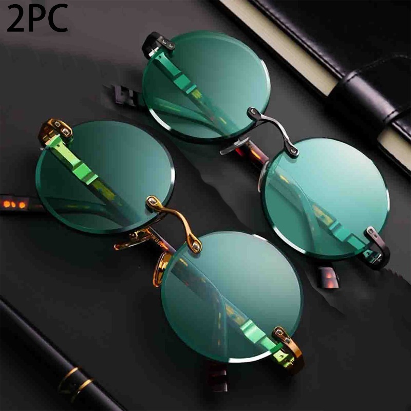 Men'S Fashion Glasses - Kacamata Hitam Tanpa Bingkai Klasik Fashion