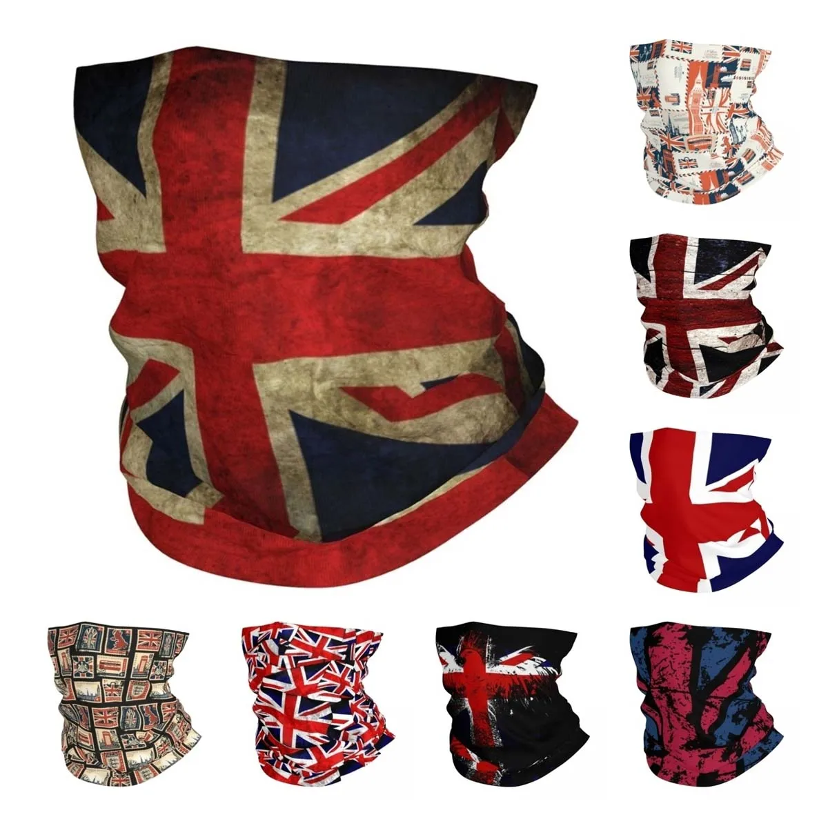 Men'S Fashion Uk - Bandana Retro Bendera Inggris Penutup Leher