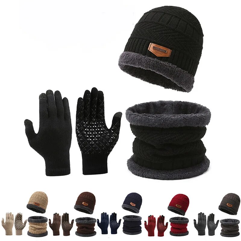 Men'S Fashion Websites - Topi tahan angin pria, syal musim