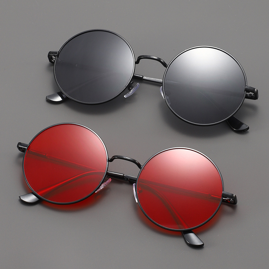 Kacamata Hitam Bulat Fashion P - Men'S Fashion Round Glasses ulasan dan harga