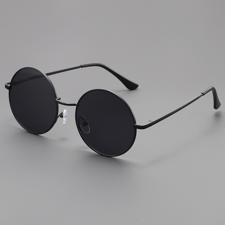 Kacamata Hitam Bulat Fashion P - Men'S Fashion Round Glasses ulasan dan harga