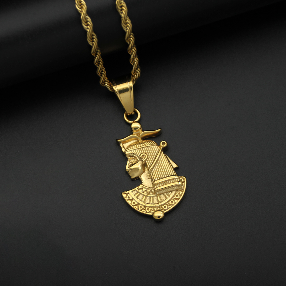 Kalung liontin pria baja tahan - Men Fashion Egypt ulasan dan harga