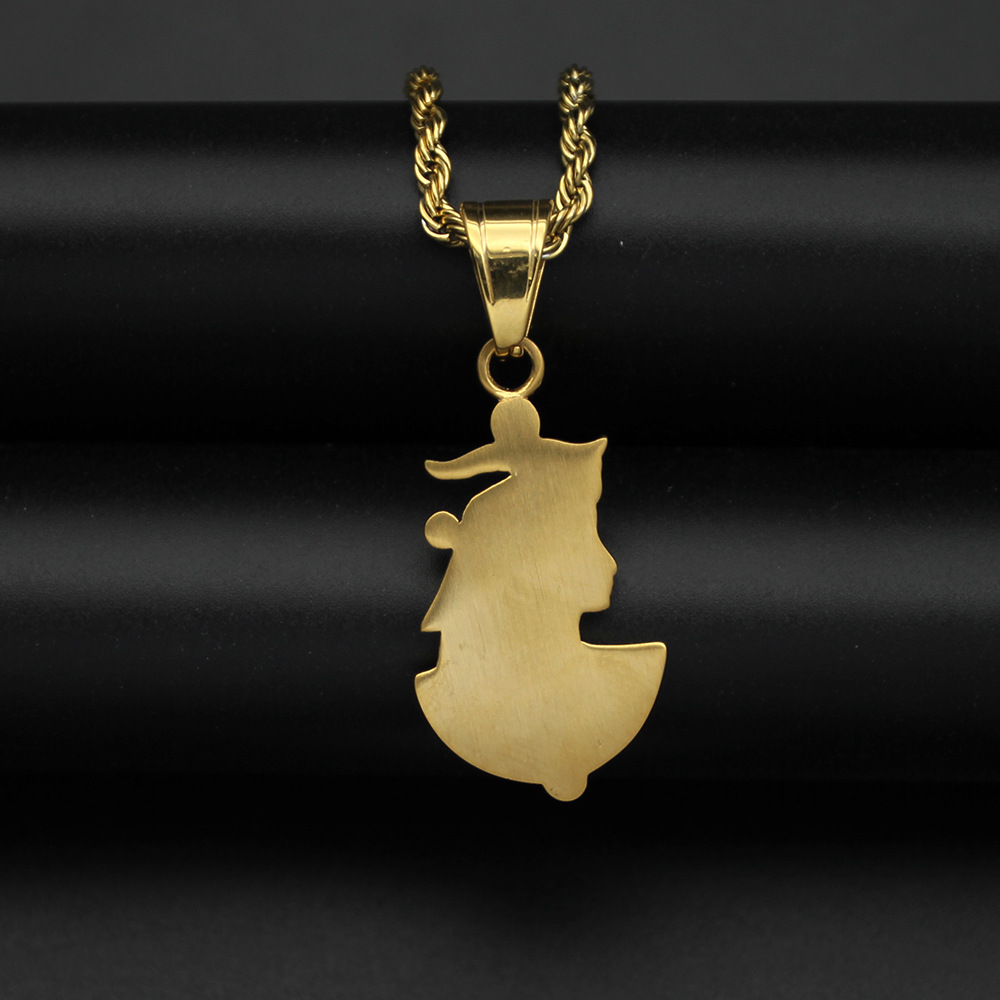 Kalung liontin pria baja tahan - Men Fashion Egypt ulasan dan harga