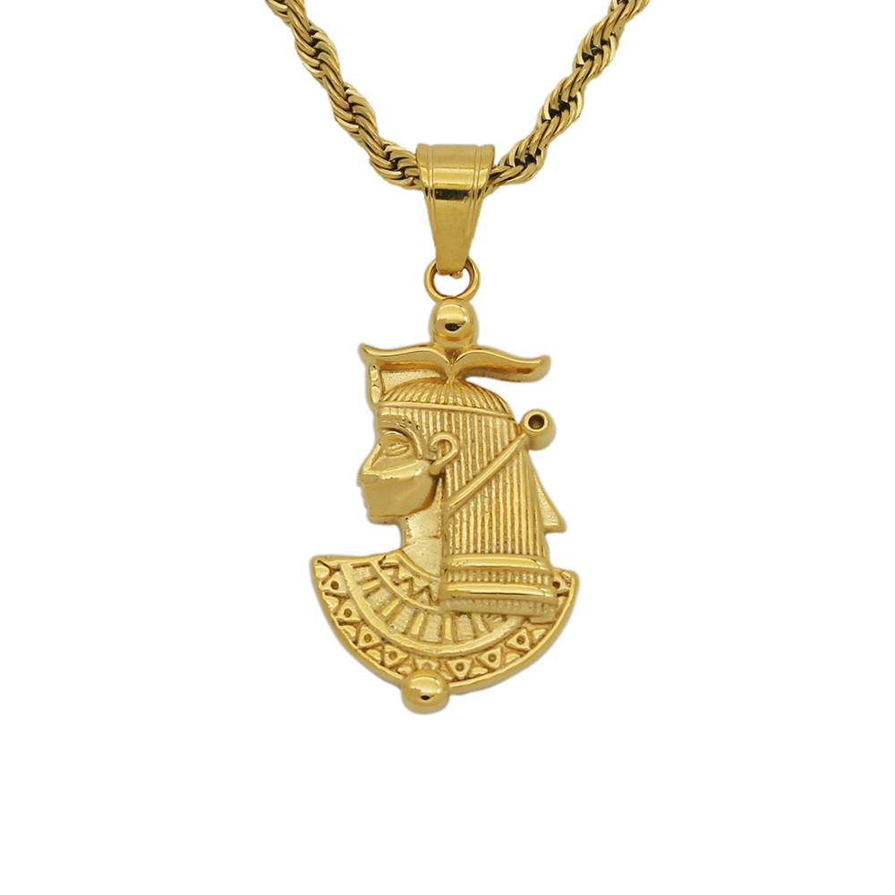 Kalung liontin pria baja tahan - Men Fashion Egypt ulasan dan harga