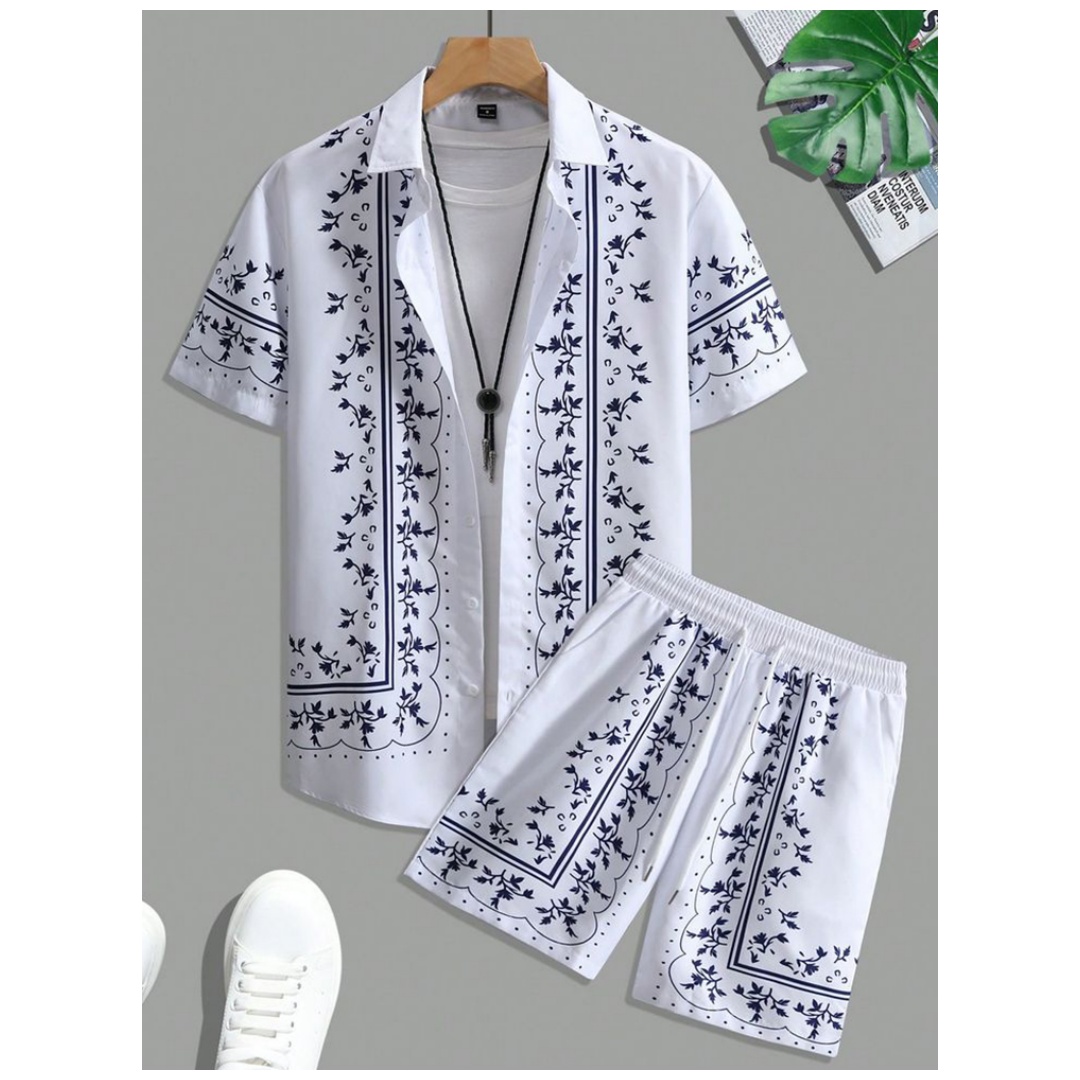 Kemeja Lengan Pendek Fashion H - Men'S Fashion Y2K ulasan dan harga