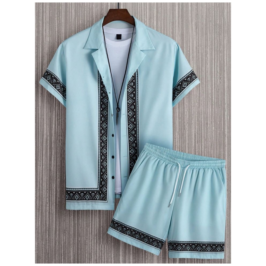 Kemeja Lengan Pendek Fashion H - Men'S Fashion Y2K ulasan dan harga