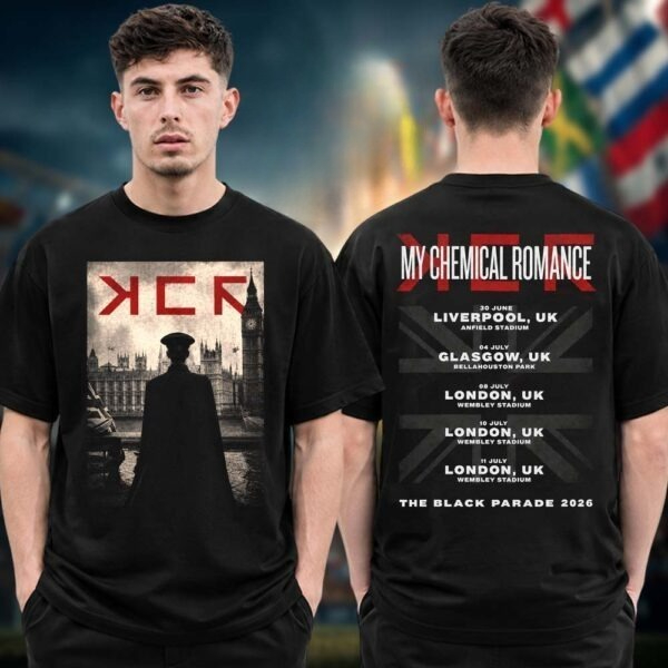 My Chemical Romance The Black  - Men'S Fashion Uk ulasan dan harga