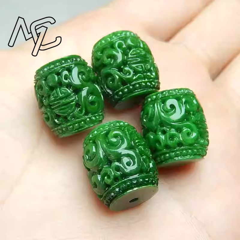 5 Buah Manik-manik Ukiran Giok - Mens Fashion Bracelet ulasan dan harga