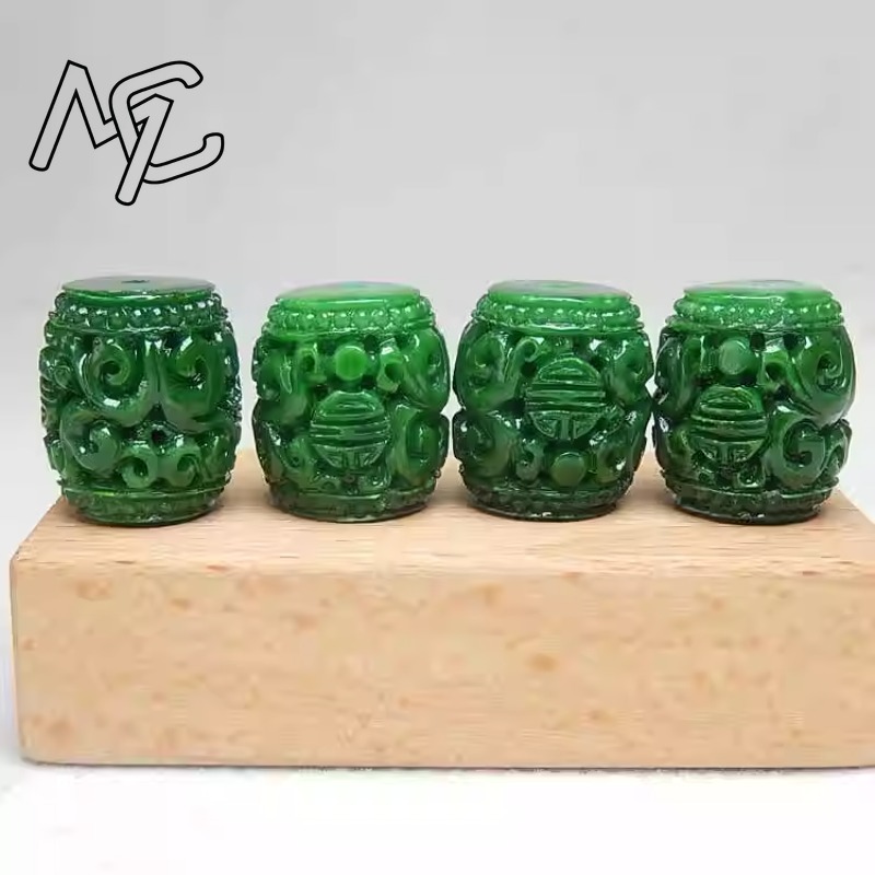 5 Buah Manik-manik Ukiran Giok - Mens Fashion Bracelet ulasan dan harga