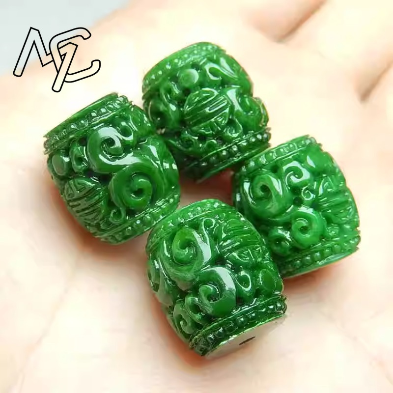 5 Buah Manik-manik Ukiran Giok - Mens Fashion Bracelet ulasan dan harga