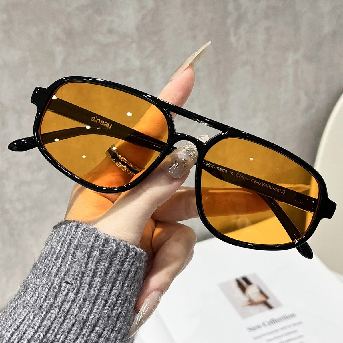 Kacamata Hitam Oval Retro Baru - Men'S Fashion Glasses ulasan dan harga