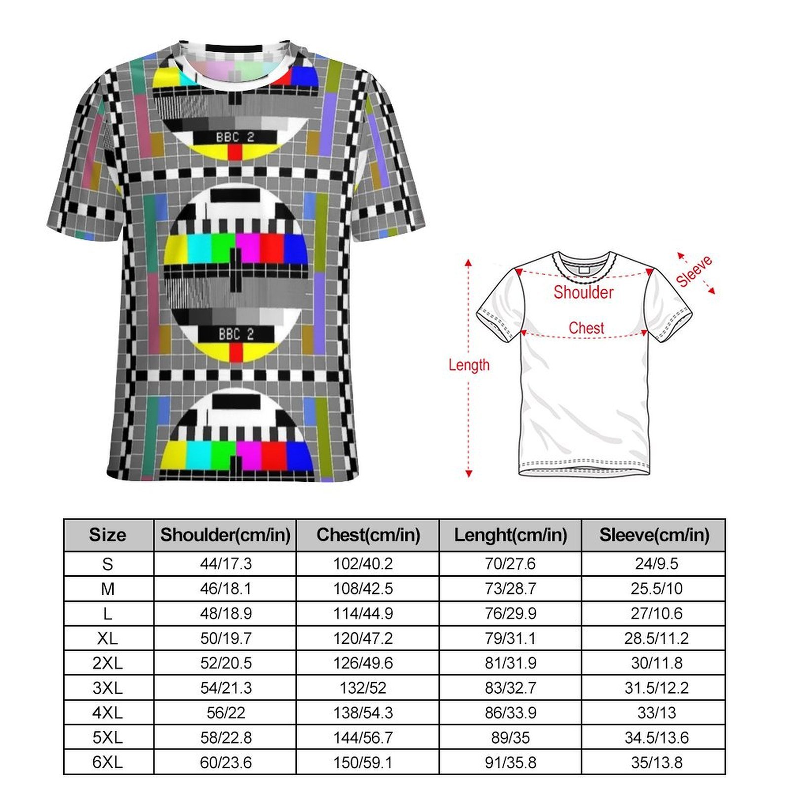 Gambar Uji TV, Kartu Uji, Kaos - Mens Fashion Style Images ulasan dan harga