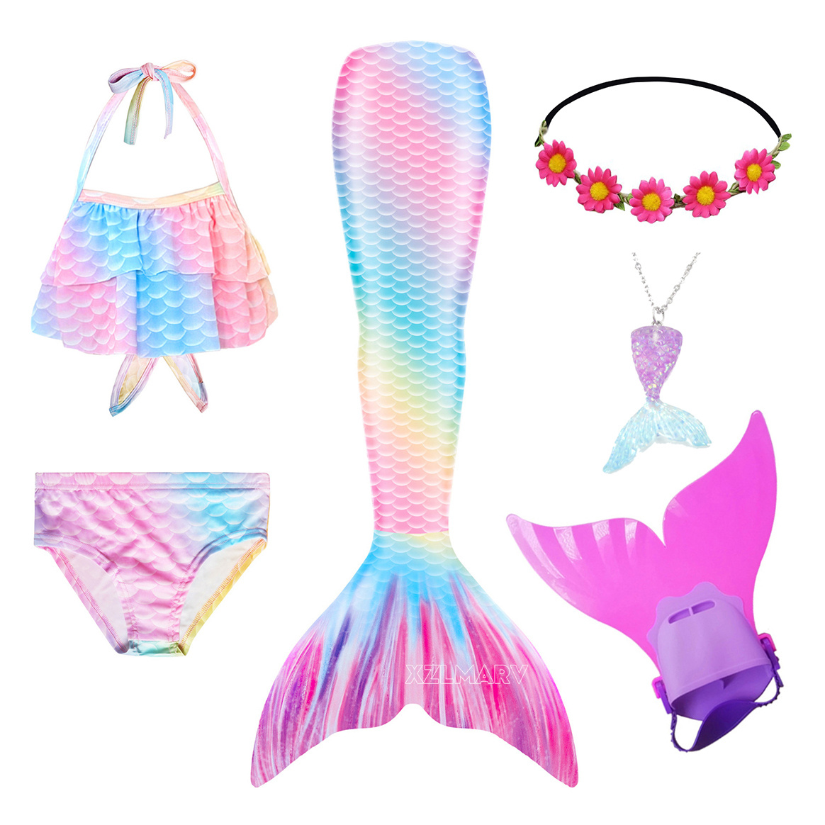 Kostum Putri Duyung Ariel untu - Swim Trunk Shorts ulasan dan harga