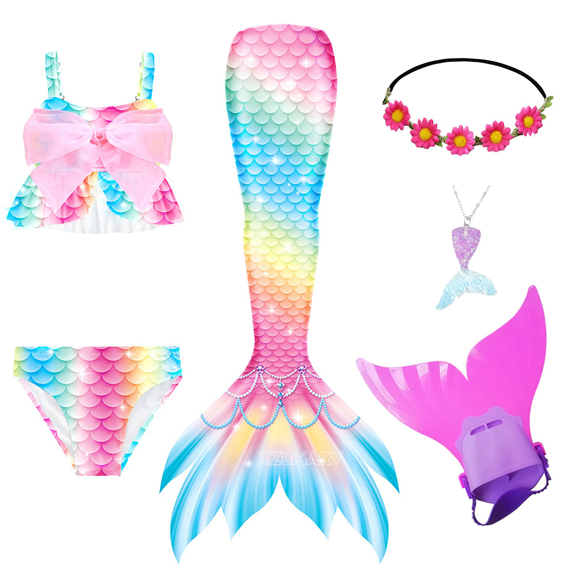 Kostum Putri Duyung Ariel untu - Swim Trunk Shorts ulasan dan harga