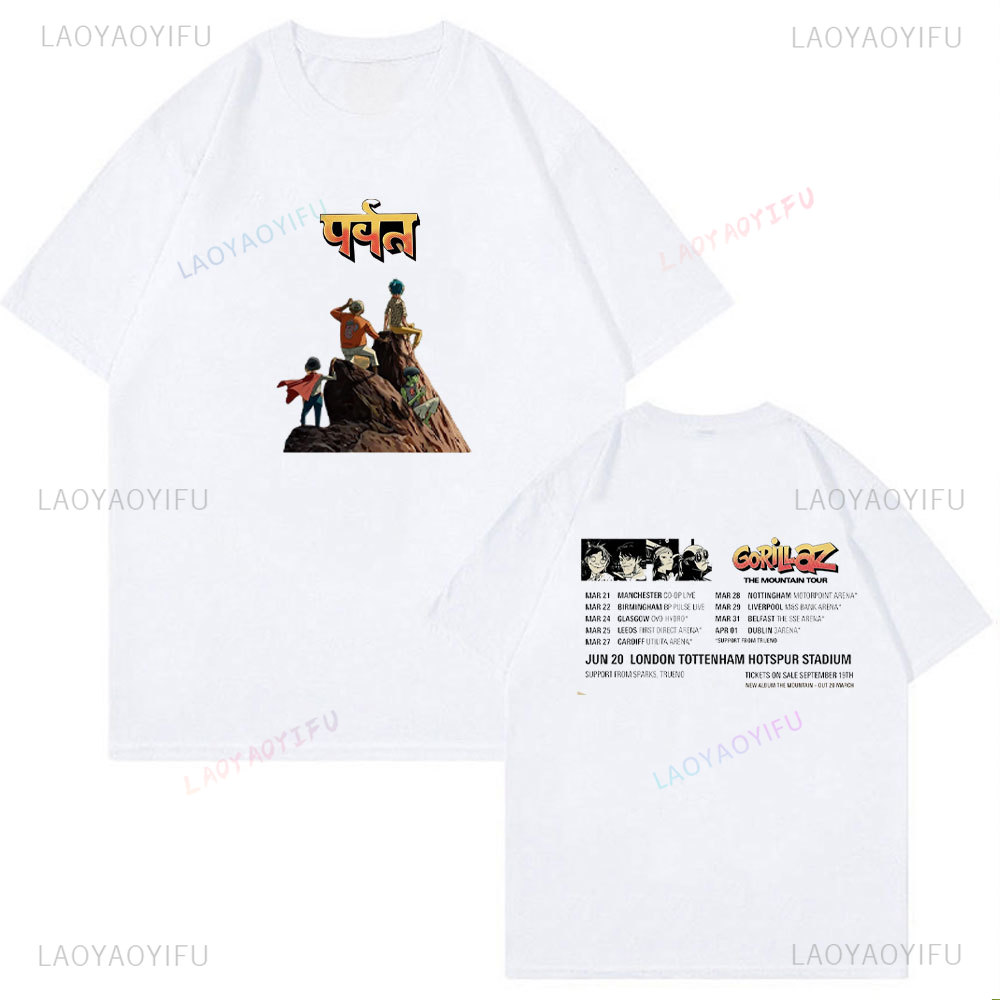 Kaos Katun Uniseks Gorillaz Th - Men'S Fashion Uk ulasan dan harga