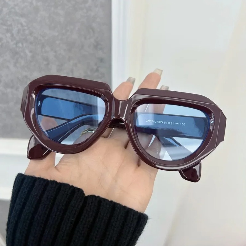 Kacamata Hitam Persegi Vintage - Men'S Fashion Round Glasses ulasan dan harga