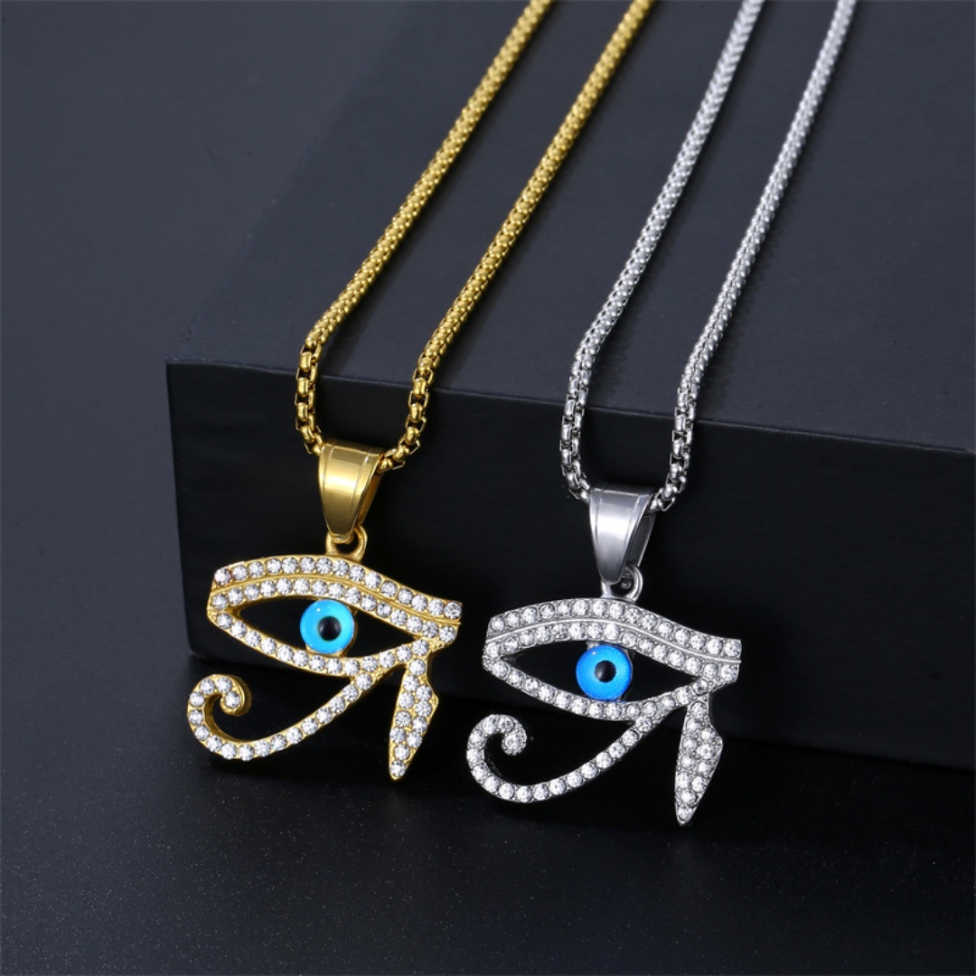 Liontin Mata Horus Kuno Mesir  - Men Fashion Egypt ulasan dan harga