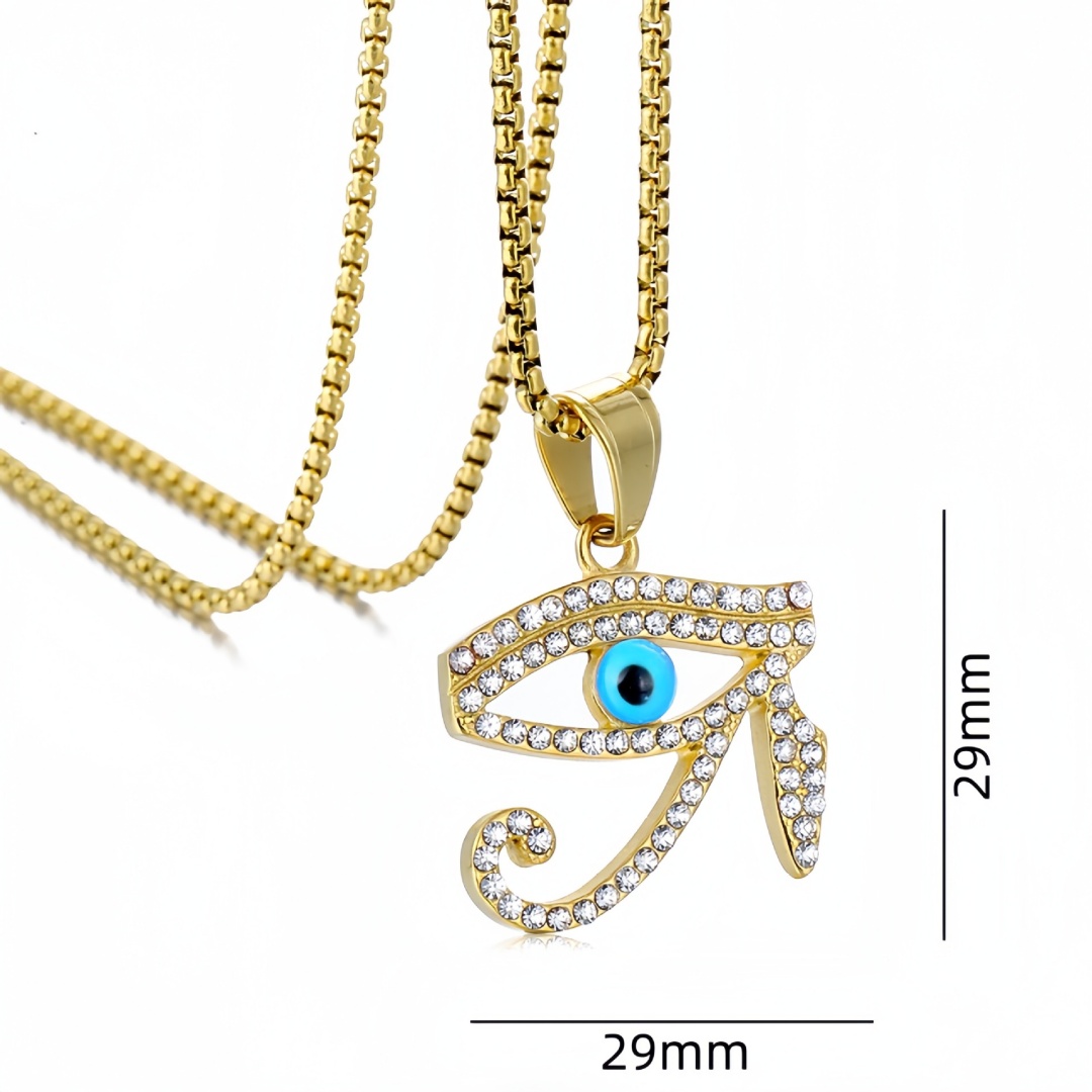 Liontin Mata Horus Kuno Mesir  - Men Fashion Egypt ulasan dan harga