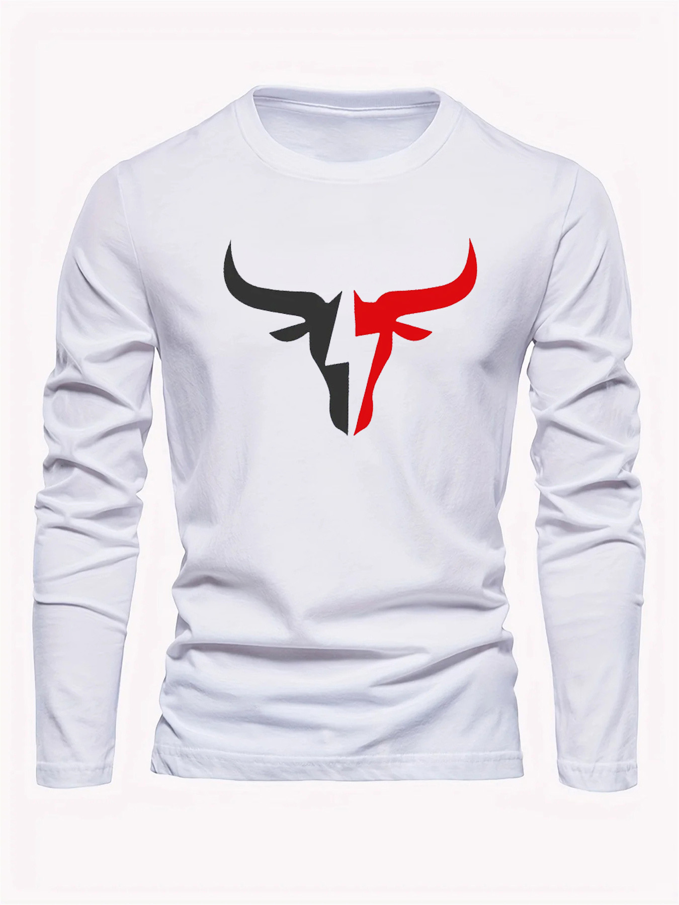 Kaos Lengan Panjang Pria Warna - Men'S Spring Fashion ulasan dan harga