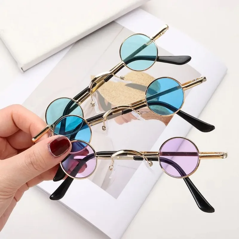 Kacamata Hitam Punk Batu Bulat - Men'S Fashion Round Glasses ulasan dan harga