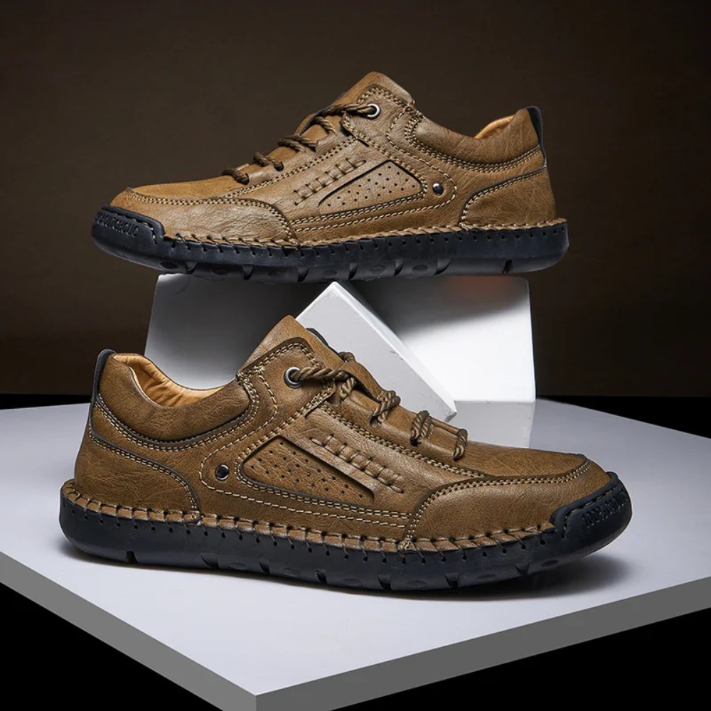 Sepatu Kulit Kasual Pria Laris - Men'S Fashion Websites ulasan dan harga