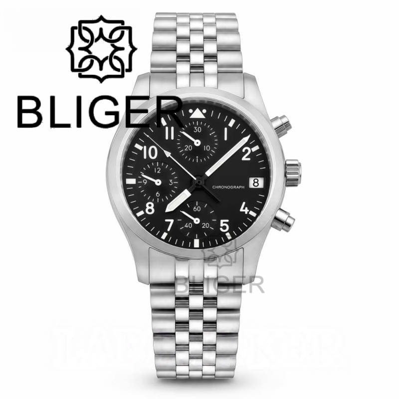 BLIGER Jam Tangan Chronograph  - Mens Fashion Bracelet ulasan dan harga
