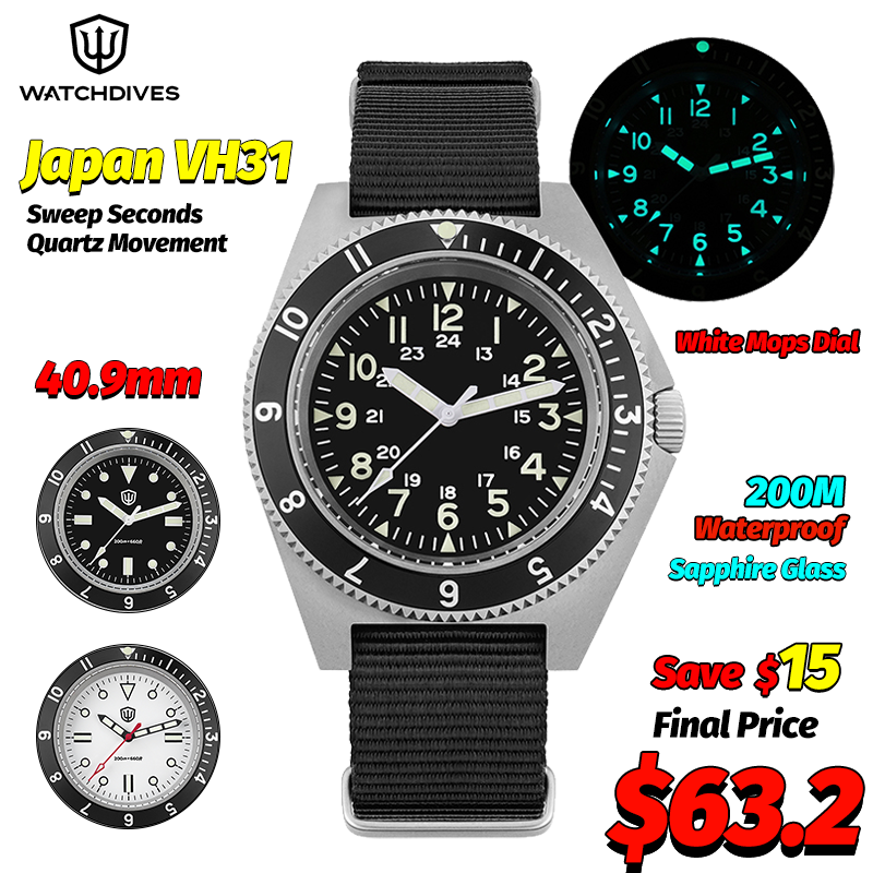 Watchdives WD1972 Jam Tangan K - Mens Fashion Bracelet ulasan dan harga