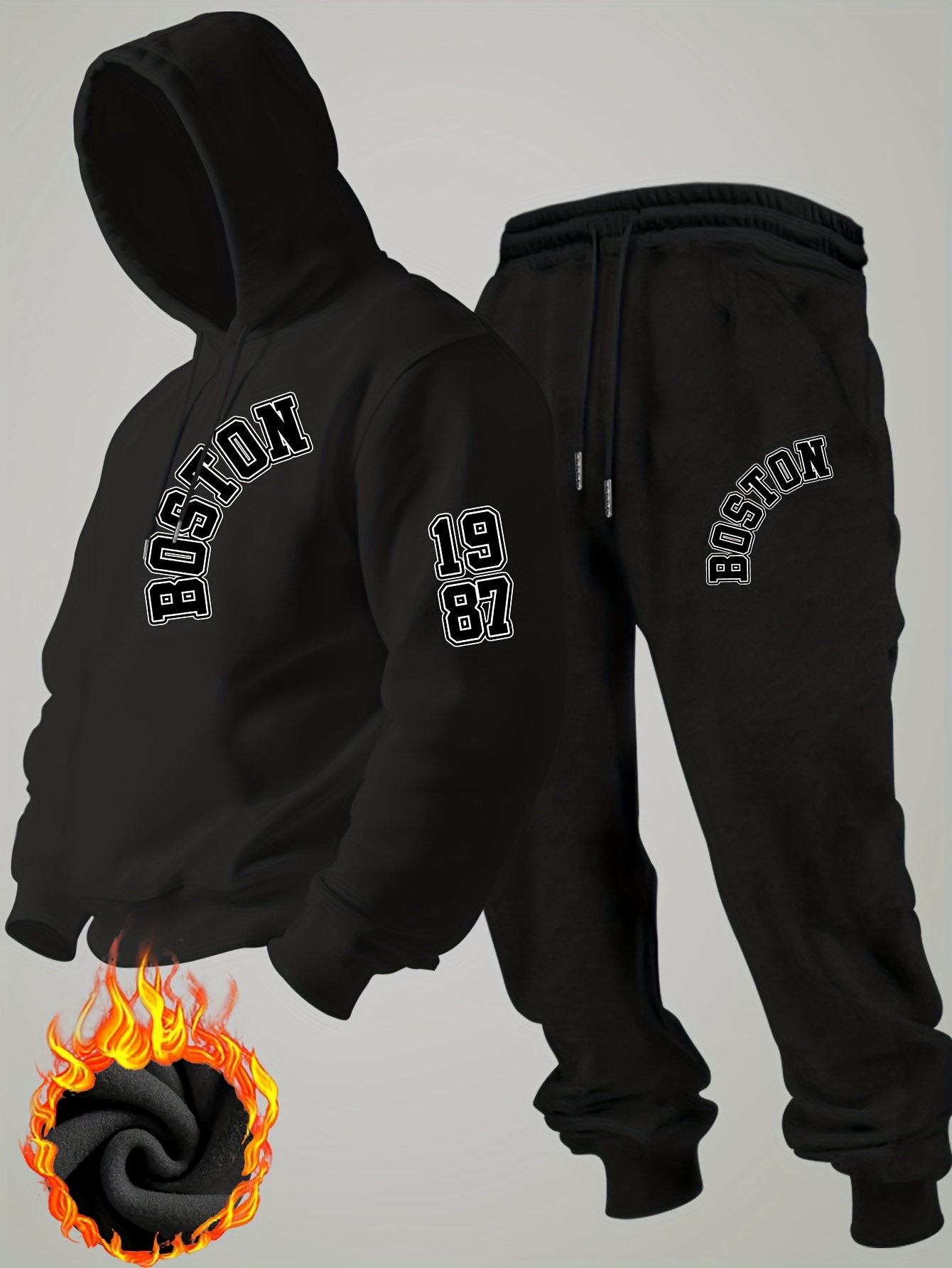 2026 Setelan Hoodie Fleece Mus - Men'S Fashion Y2K ulasan dan harga