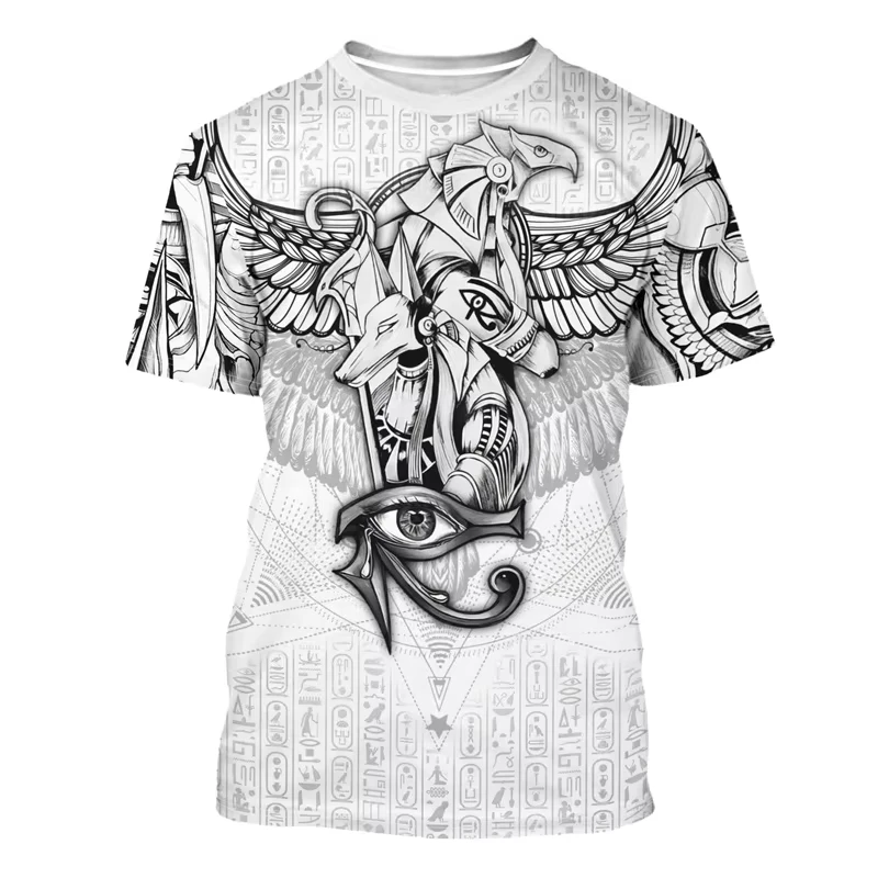 Kaos Pria dengan Desain Grafis - Men Fashion Egypt ulasan dan harga